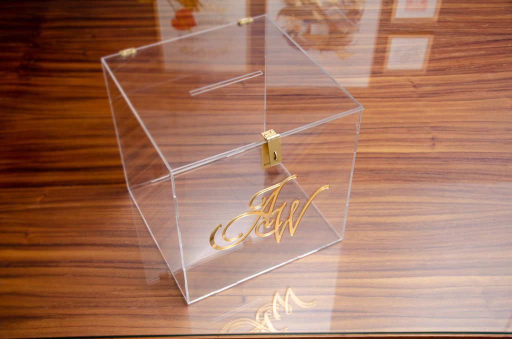 Caja de efectivo Acrílico