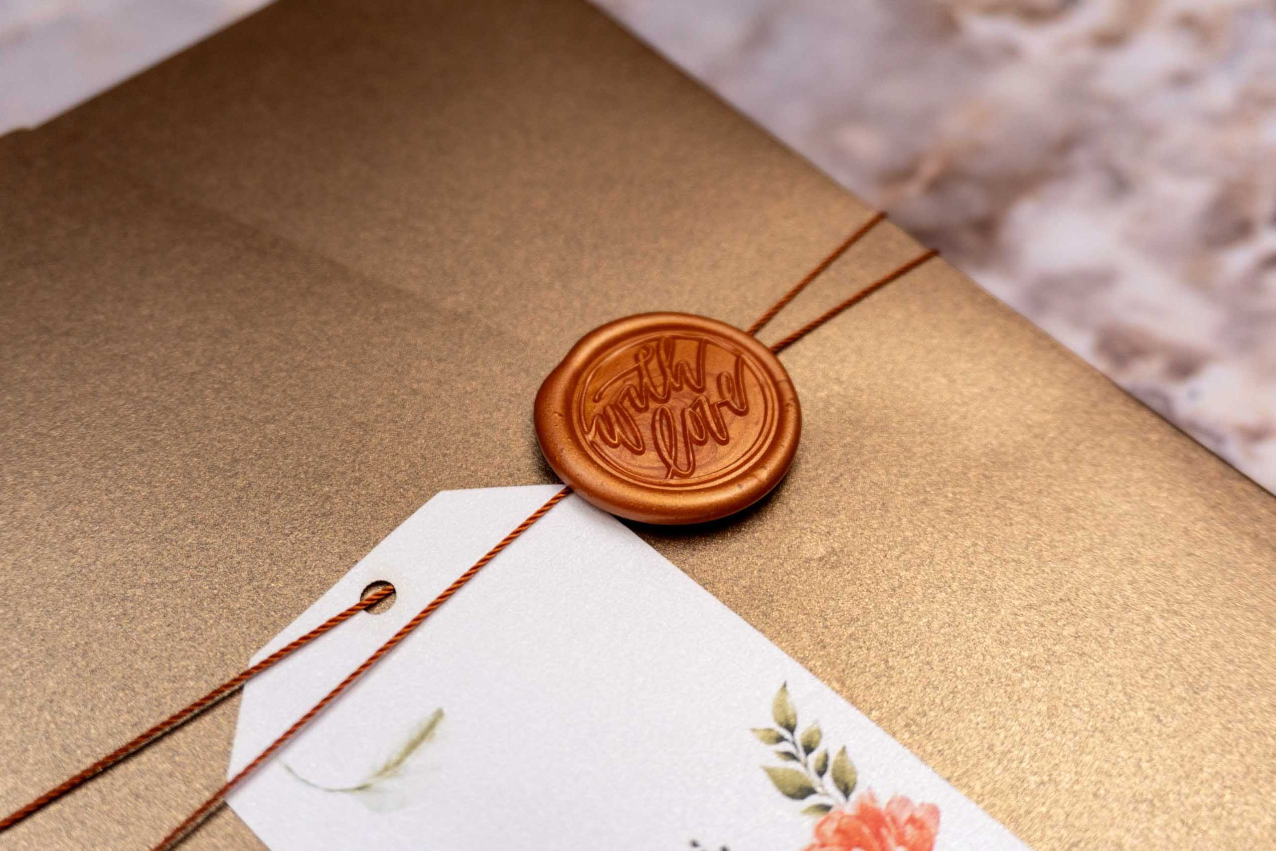 Sellos de lacre para Boda