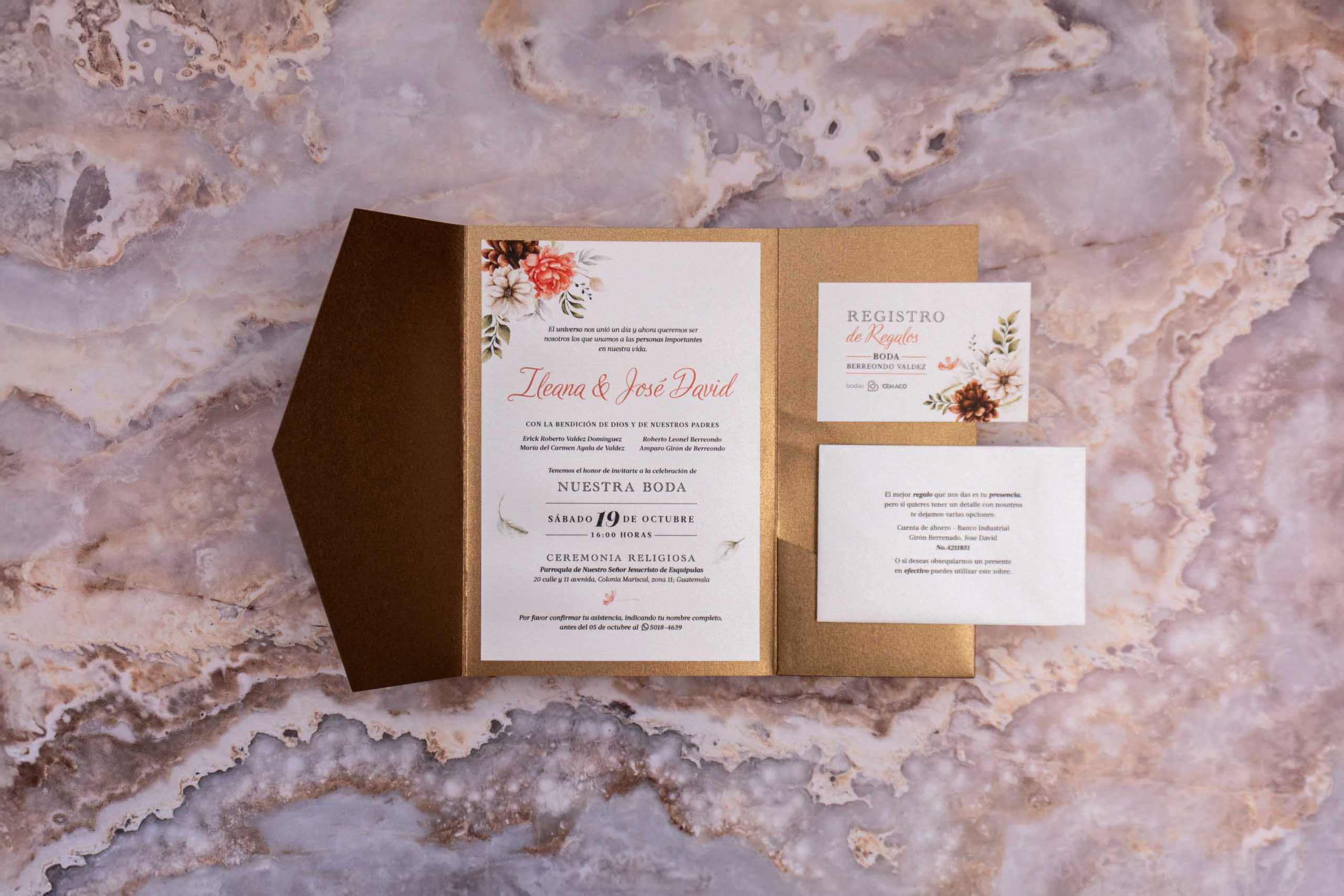 Invitaciones de Boda