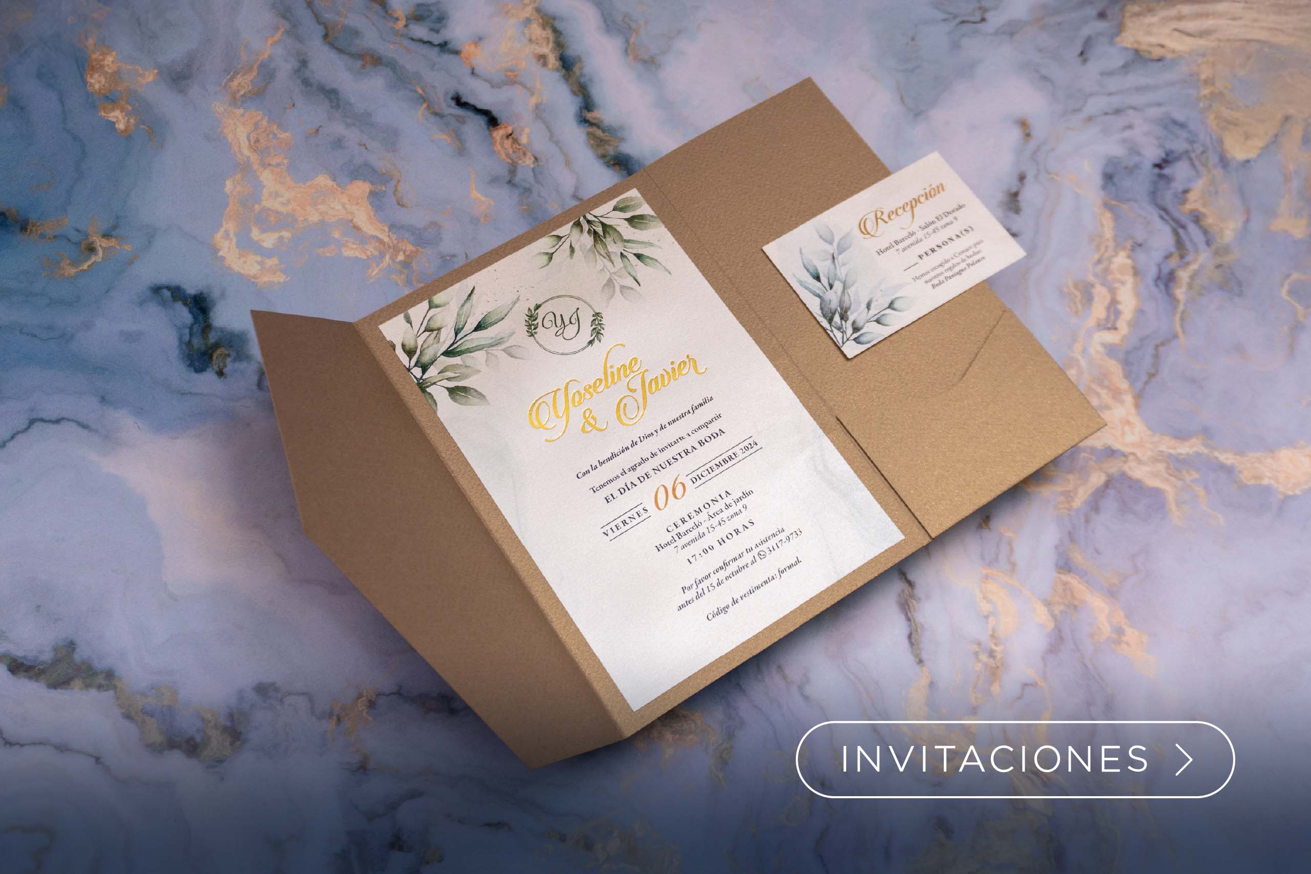 Invitación de boda