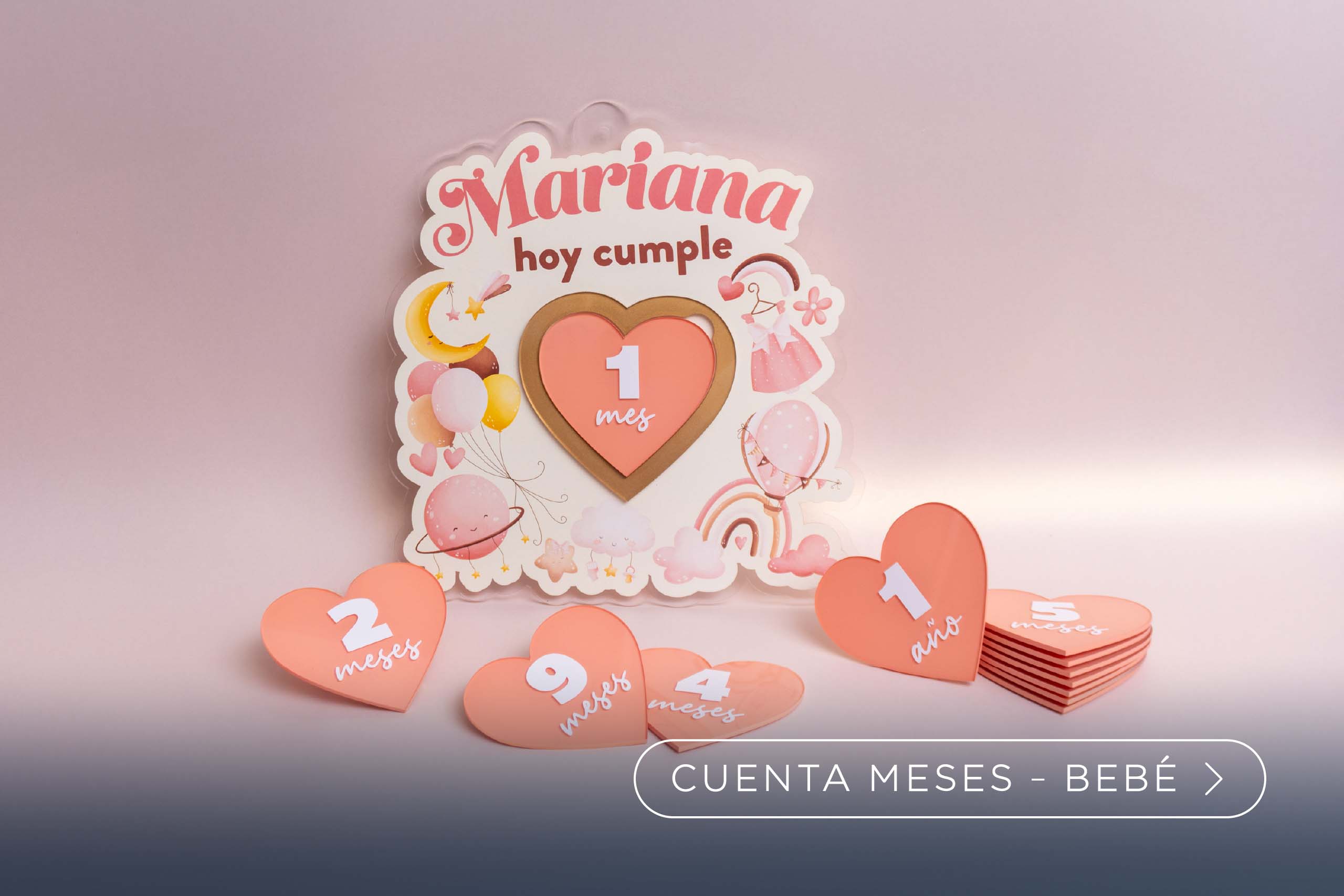Rotulos cuenta mes bebés guatemala